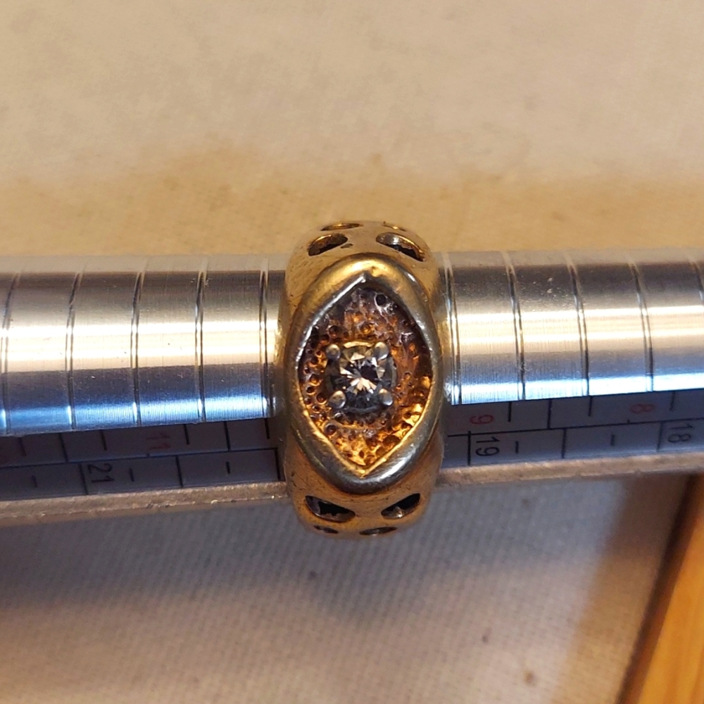 14K gold men's ring